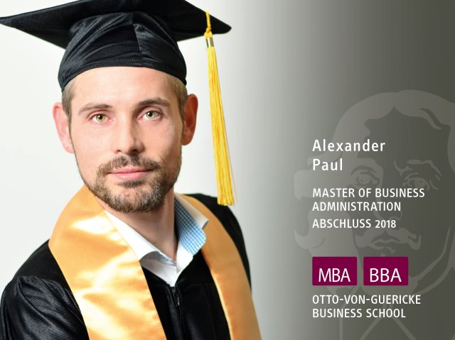 Alexander Paul (MBA-Abschluss 2018)